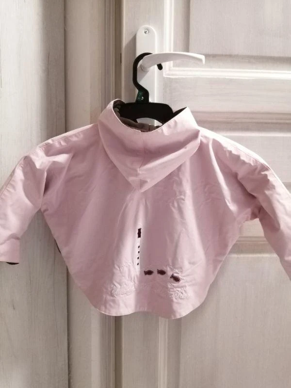 Mantel poncho para bebé niña – photo 7